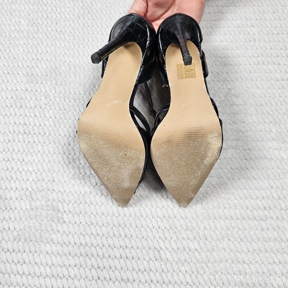 Pretty Little Things Heels Womens US 7 Black Pump UK 5 - Picture 5 of 9